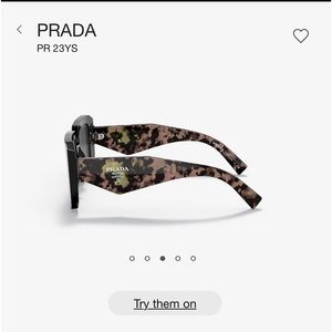 Prada sunglasses worn 3 times. Bought from Sun Glass Hut